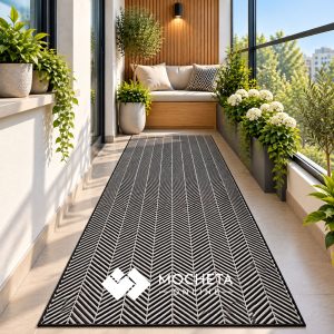 Mocheta Chevron balcon 60 x 250